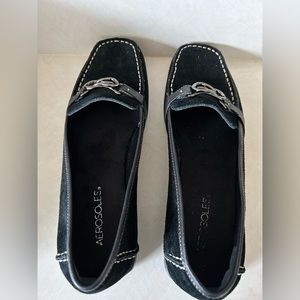 Leather upper balance man made